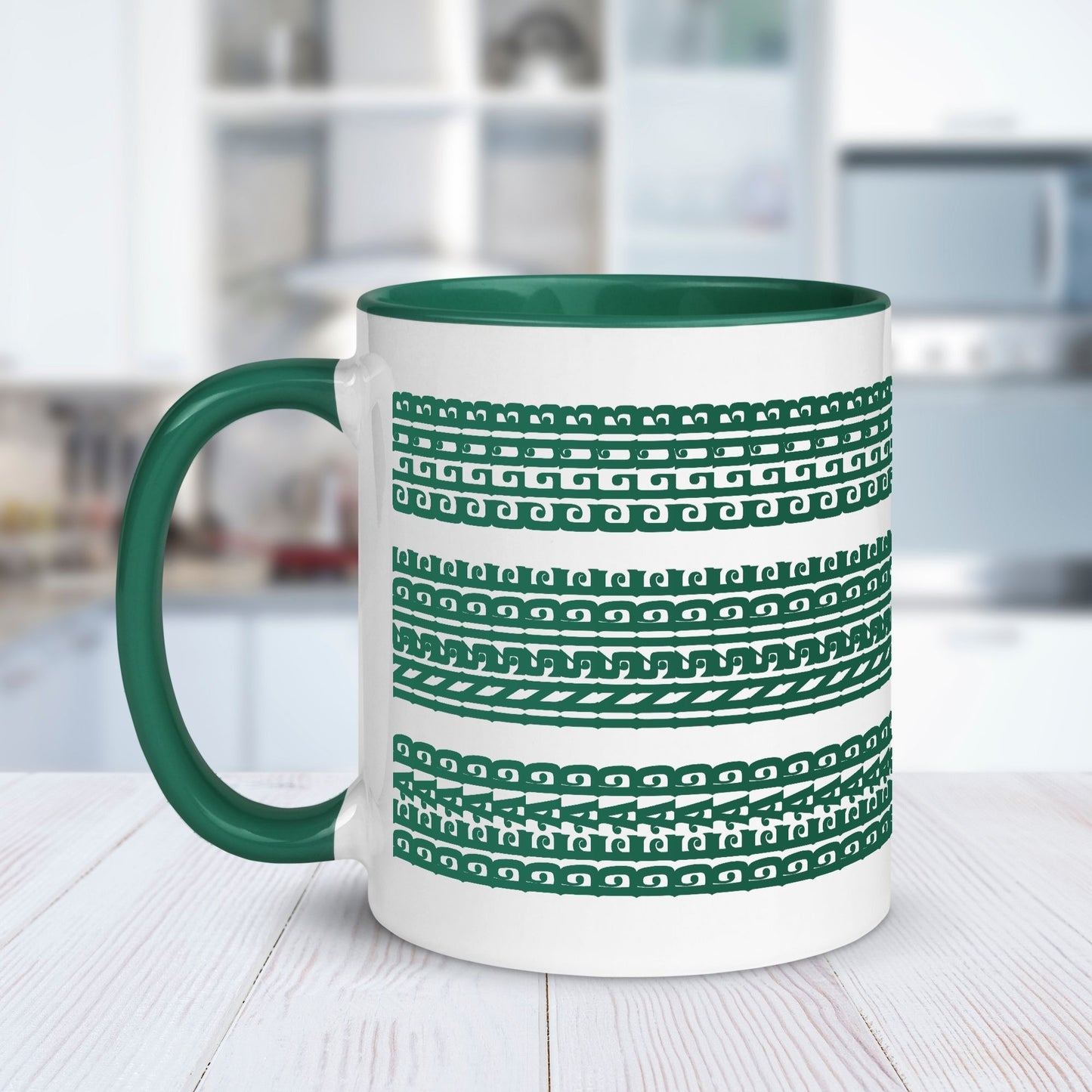 Hidden Message Funny Ceramic Coffee Mug — Model DIC | Color Inside (10 Colors)
