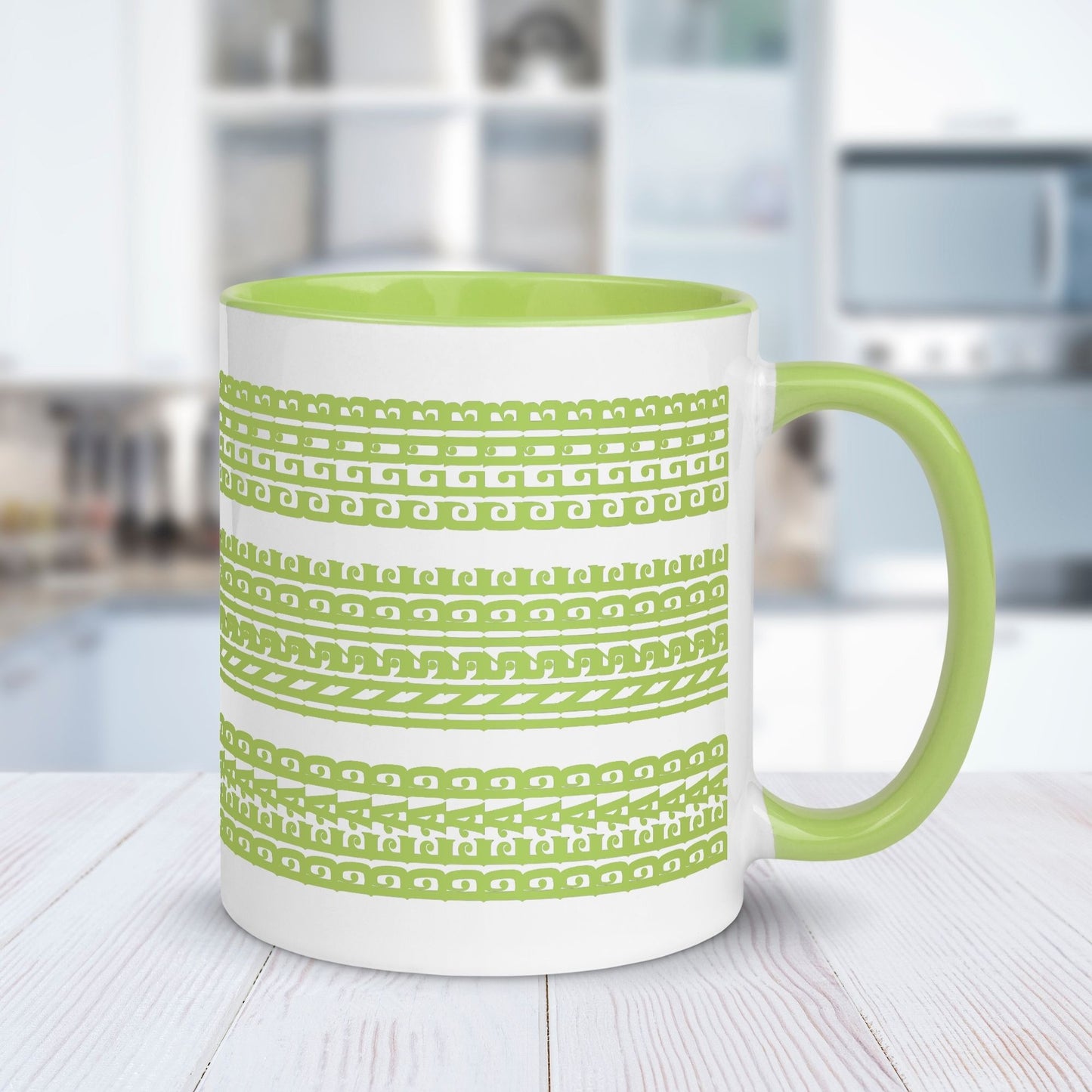 Hidden Message Funny Ceramic Coffee Mug — Model DIC | Color Inside (10 Colors)