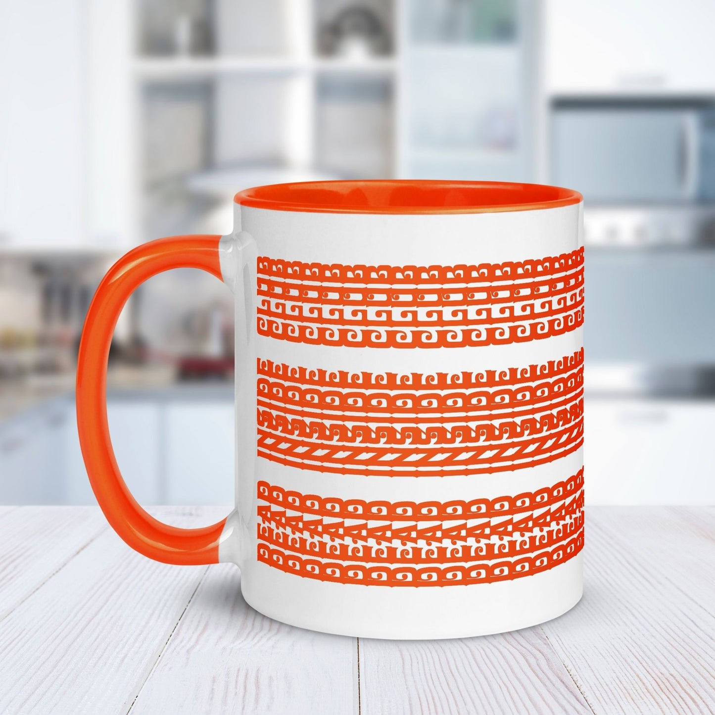 Hidden Message Funny Ceramic Coffee Mug — Model DIC | Color Inside (10 Colors)