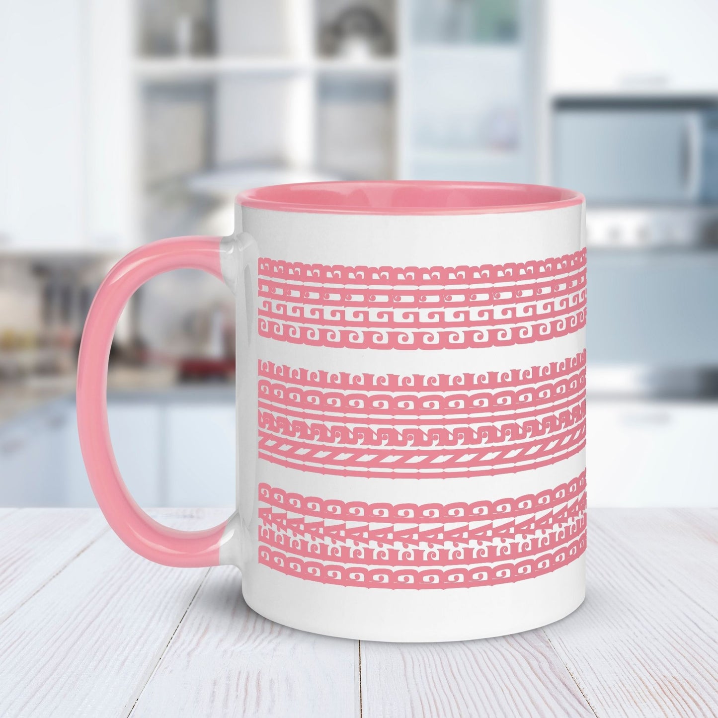 Hidden Message Funny Ceramic Coffee Mug — Model DIC | Color Inside (10 Colors)
