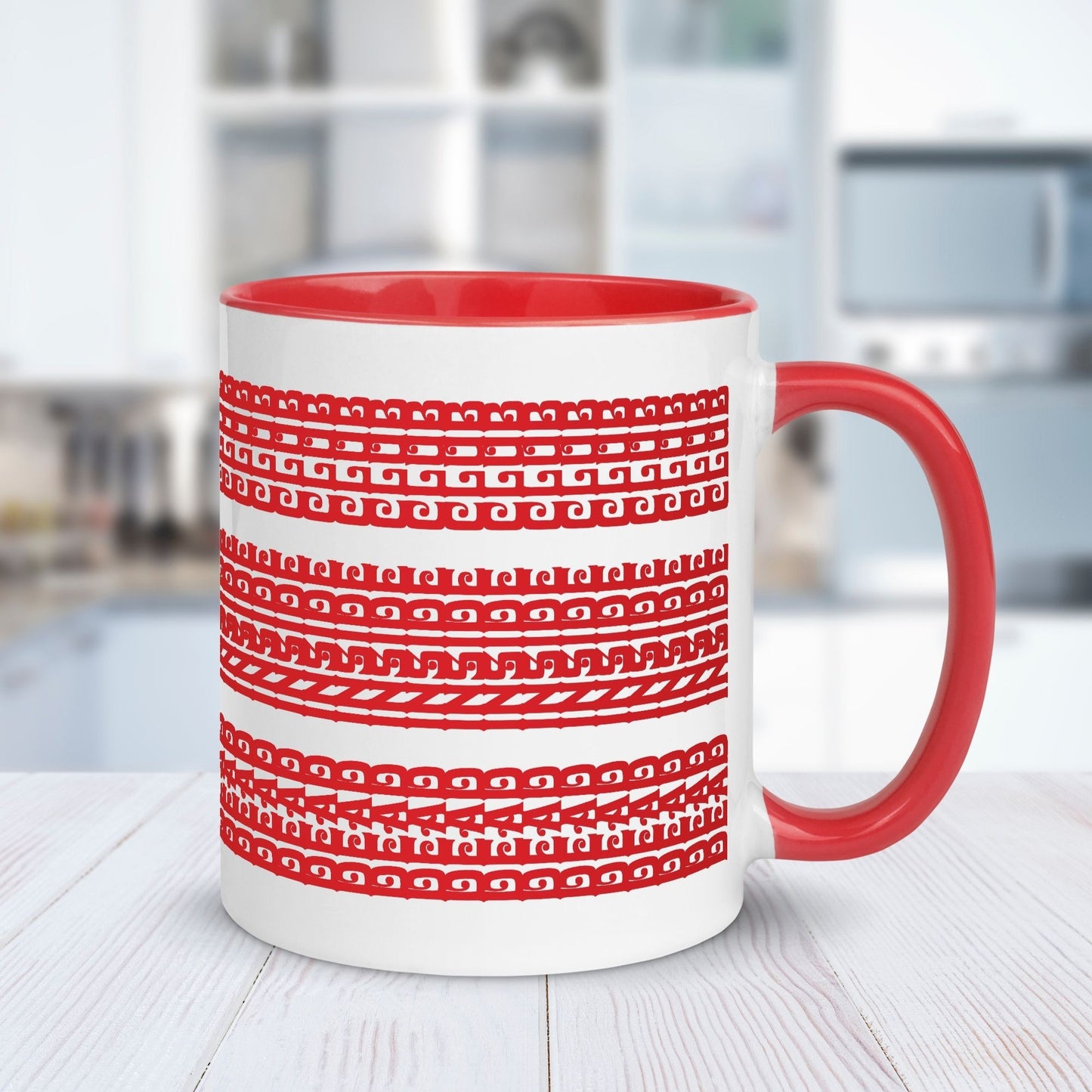 Hidden Message Funny Ceramic Coffee Mug — Model DIC | Color Inside (10 Colors)