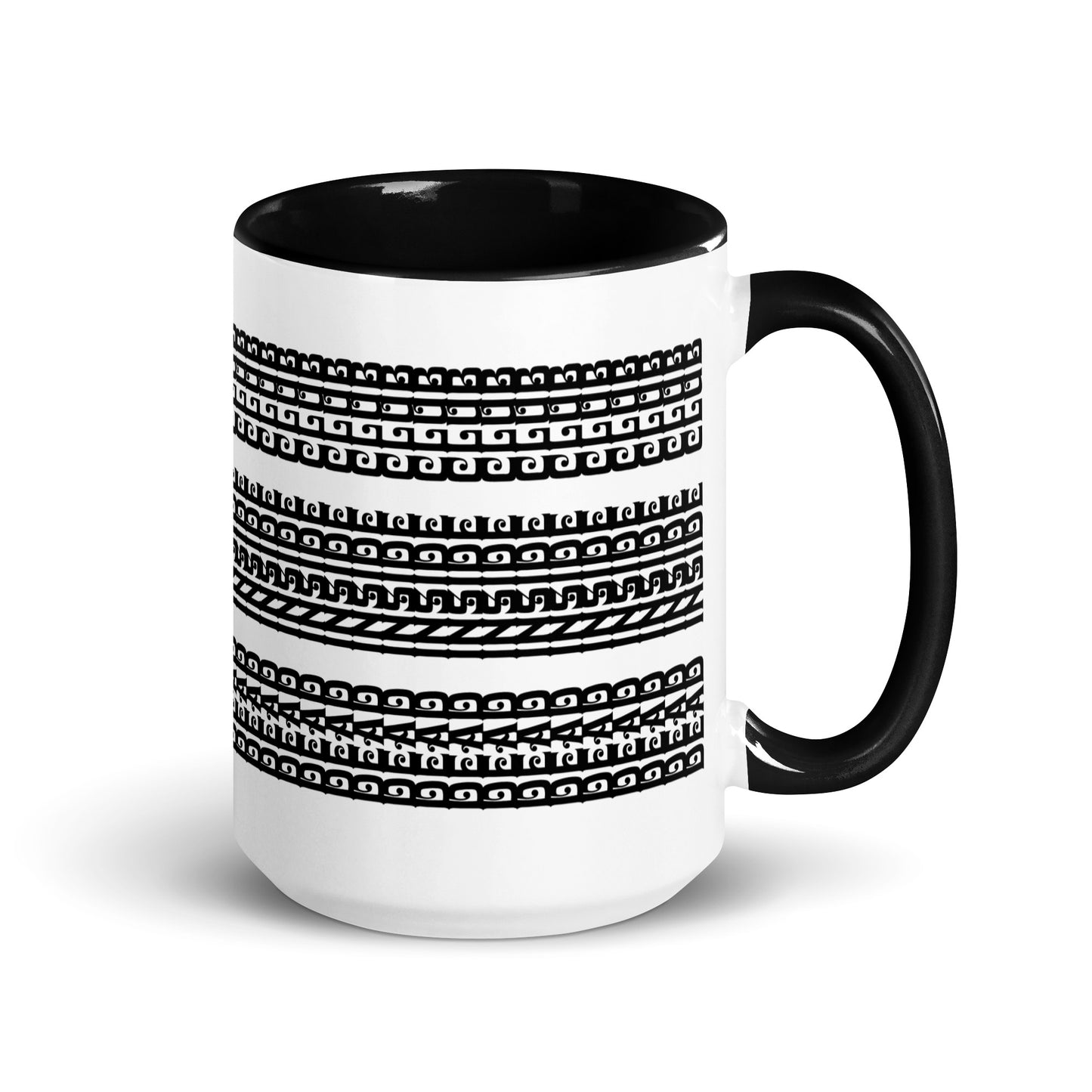 Hidden Message Funny Ceramic Coffee Mug — Model DIC | Color Inside (10 Colors)